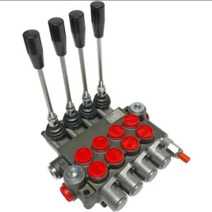 Válvula hidráulica direccional 4 vías monoblock