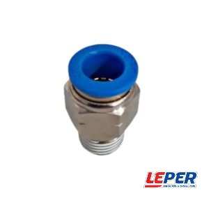 Conector automático recto tubo 4 – R1/8 CC04-G01 – 4457