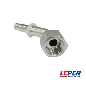 Terminal HG a 45° Plano R (UNF) 1″ – Mang 3/4″ – ATD/6545/09-12 – 9015