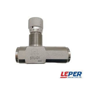 Válvula aguja unidireccional de 1″ STU-G1 Stuff – 14831