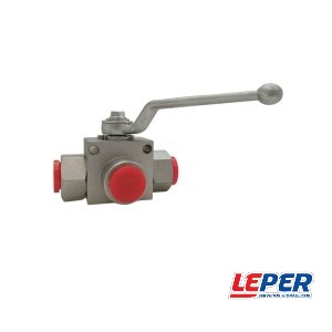 Válvula esférica de 3 vías – R 1/2″ gas – 500 bar – HFKHB3K-G12 – 11057