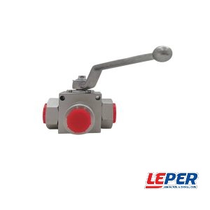 Válvula esférica de 3 vías – R 3/4″ gas – 320 bar – HFKHB3K-G34 – 11059